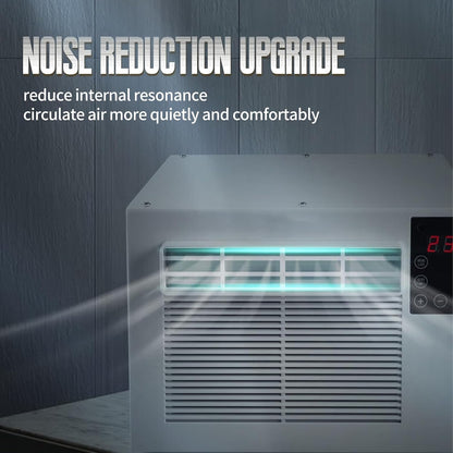  Climatiseur Portable Compact, Déshumidificateur 1876BTU à Refroidissement Rapide Pour La Cuisine De Dortoir De Chambre.Fonctionnement Silencieux écoénergétique 280W Avec Roues De Roulette.Pas D'instal
