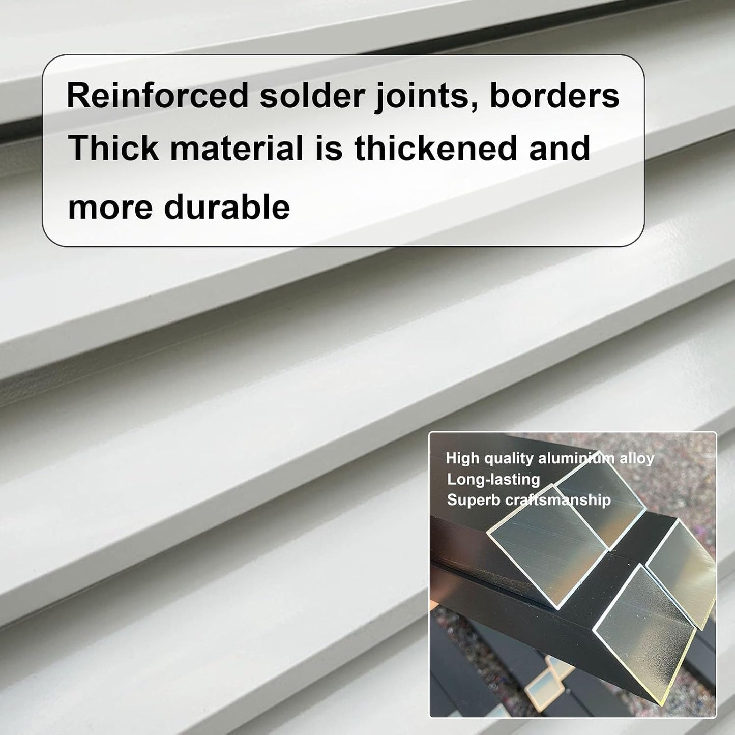  Housse De Protection En Aluminium Pour Climatiseur D'extérieur - Protection Complète Pour Pompe à Chaleur - Pour Les Unités Extérieures - Matériau Résistant Aux Intempéries - Marron - Utilisation En