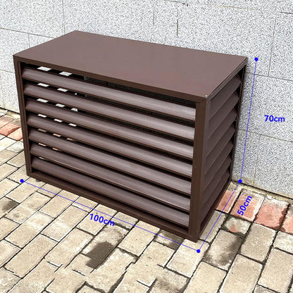 GENERIC Bâche De Protection Robuste Et Imperméable Pour Climatiseur De Fenêtre - Protection Contre La Poussière Et La Poussière - En Aluminium