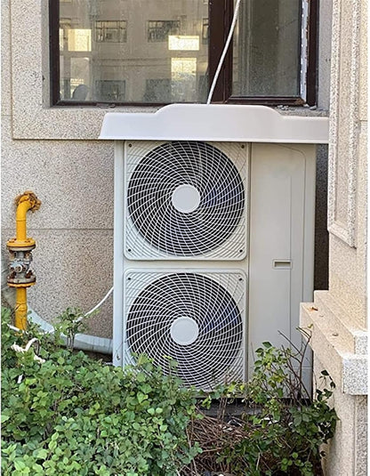  Housse De Protection En PVC Robuste Pour Climatiseur – Protection Résistante Aux Intempéries Pour Unité De Climatisation Extérieure, Anti-poussière Et Pare-soleil – Utilisation Toute L'année